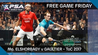 Squash: Free Game Friday - ElShorbagy v Gaultier - ToC 2017