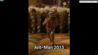 Evolution  Ant-Man 1979 vs 2015 vs  2019