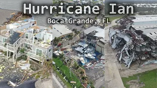 Hurricane Ian - Boca Grande, Florida - Eye Wall - 160mph winds! - 09/28/22