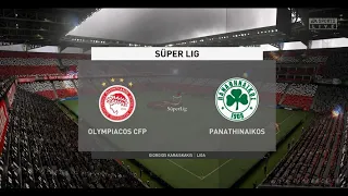 Fifa 22 Modo Carrera Panathinaikos: Olympiacos vs Panathinaikos Highlights.