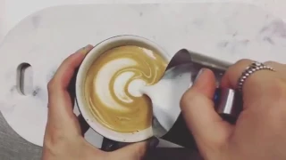 Tulip Latte Art