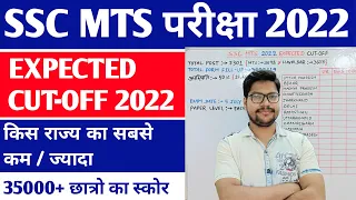Ssc mts expected cutoff 2022 | Ssc Mts havaldar State wise safe score 2022