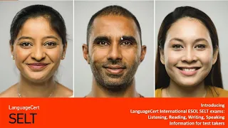 Introducing #LanguageCert International ESOL SELT Listening, Reading, Writing, Speaking exam