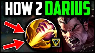 How to Darius Jungle & CARRY Season 14 (Best Build/Runes) Darius Beginners Guide League of Legends