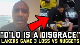 ESPN Jay Williams GOES OFF On D'Angelo Russell CHOKING In Game 3 Loss Vs Denver Nuggets 112-105