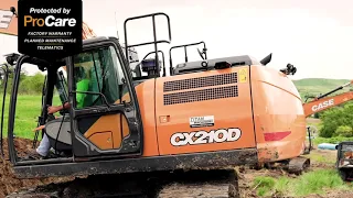 North America: CX210D Excavator Walkaround