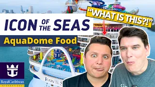 WE ATE EVERYTHING ON THE WORLDS LARGEST CRUISE SHIP ICON OF THE SEAS (Our HONEST Food Review)