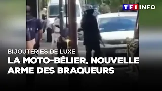 Bijouteries de luxe : la moto-bélier, nouvelle arme des braqueurs