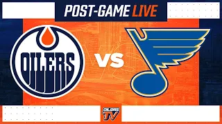 ARCHIVE | Post-Game Coverage - Oilers at Blues
