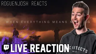 Fit For A King - When Everything Means Nothing // Twitch Stream Reaction // Roguenjosh Reacts