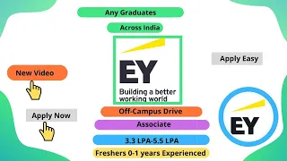 EY | Off-Campus Drive | Freshers | 2021