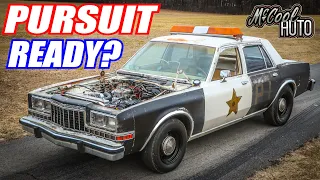 FORGOTTEN Dodge Police Car - First Drive in 25 Years!