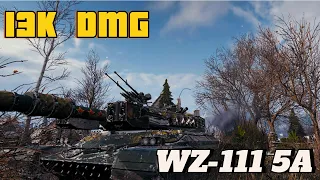 WZ-111 model 5A_Против команды красных воинов)Рекорд по урону!