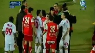 Dinamo Bucuresti - CSKA Sofia: Fight between Platini and Rus