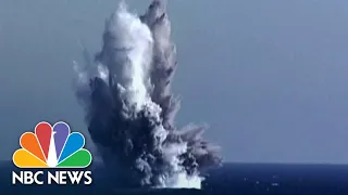 North Korean underwater drone can trigger radioactive tsunami, state media say