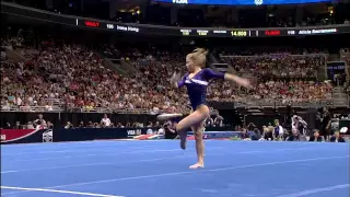 Shawn Johnson - Floor Exercise - 2008 Olympic Trials - Day 2