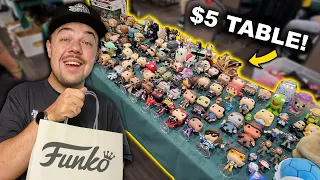 AMAZING FINDS at a RETRO SWAP MEET! (Rare Funko Pops)