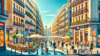 Madrid, Spain 🇪🇸 - The Sunniest Capital In Europe - 4K-HDR Walking Tour (2022)