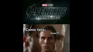 How MCU Fans vs Comic Fans reacts to Avengers Secret Wars