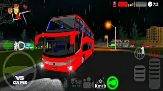 New Bus Double Decker Full Tour | The Road Driver - Truck and Bus Simulator Android Gameplay