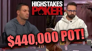 MASSIVE $440,000 Pot vs Garrett Adelstein - HIGH STAKES POKER TAKES with Daniel Negreanu 07