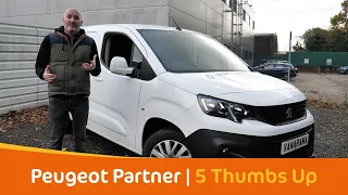 2020 Peugeot Partner Professional Review - 5 Thumbs Up | Vanarama.com