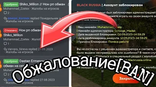 КАК РАЗБАНИТЬ СВОЙ АККАУНТ В БЛЕК РАША? | Гайд Black Russia crmp mobile