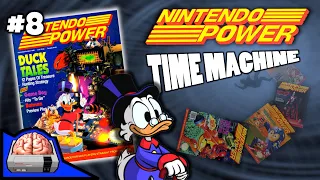 Nintendo Power Time Machine #8 | Duck Tales | Dragon Warrior | NES Magazine Review