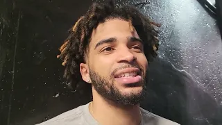 RJ Davis, Elliot Cadeau and Harrison Ingram talk about the big #UNC win at Florida State.