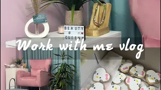 Vlog day: work with me (asmr,cleaning,working,organising)