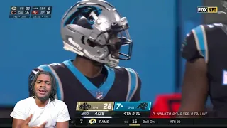 New Orleans Saints Vs Carolina Panthers Week 17 NFL Highlight Reaction