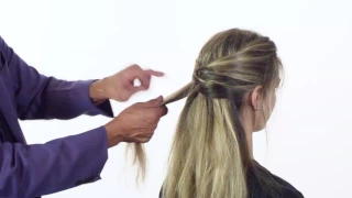Sam Villa’s Hair Hacks: Create a Fold Over Pony