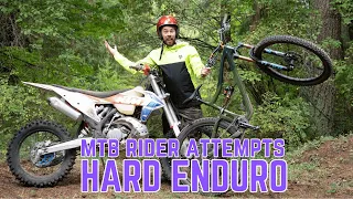 Can a "pro" MTB rider finish the Donner Hard enduro race?!