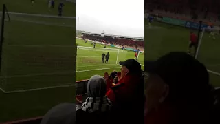 Exeter City fans chanting "Sing A Song For Stanno" @ Stevenage 28/04/18