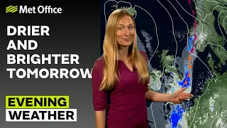 22/04/24 – Cloudy with outbreaks of drizzle – Evening Weather Forecast UK – Met Office Weather