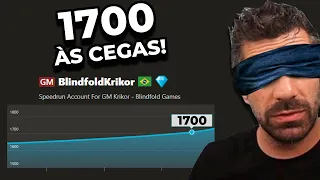1700 de rating jogando XADREZ ÀS CEGAS! #010