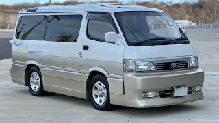 1994 Toyota HiAce super custom limited RARE “Moon edition” walk-around