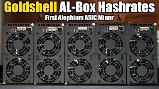 GoldShell AL-Box Hashrates - Worth The Hype? REKT By A FPGA Farm?