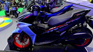 2024 Yamaha Aerox 155 Sky Blue Standard Version