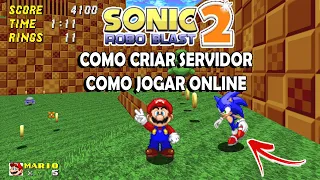 Como Criar Servidor de  Sonic Robo Blast 2 Online (SRB2)