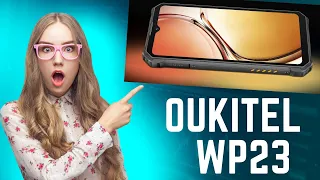 "The Insane Tech specs of the Oukitel WP23!" Battery 10600mAh, Android 13, Octa-Core cpu,HD+ Screen