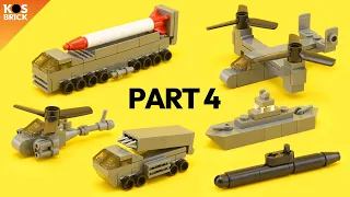 Lego Military Mini Vehicles - Part 4 (Tutorial)