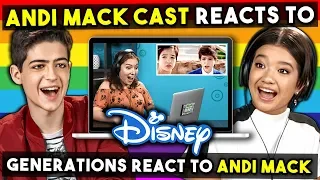 Disney's Andi Mack Cast Reacts To Generations React To Disney's 1st Gay TV Character - Cyrus