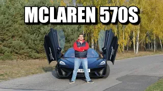 McLaren 570S Spider - super samochód na co dzień? (PL) - test i jazda próbna