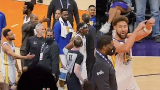 Klay Thompson Ejected After Altercation With Devin Booker | Warriors vs Suns