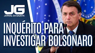 PGR pede ao Supremo abertura de inquérito para investigar Bolsonaro por prevaricação
