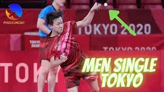 Draw Results for Men Single event [Table Tennis Tokyo Olympics 2020]