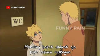 Kawaki kabur dari konoha tapi lupa siram kloset