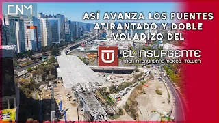 Tren El Insurgente tramo Santa Fe-Observatorio, así van los avances 1° semana de abril 2024