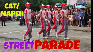P2 1ST CAT/ MAPEH MILITARY PARADE COMPETITION/ 14TH SAMHOD FESTIVAL/ NymphsVlogPh/ LAGONOYCAMSUR